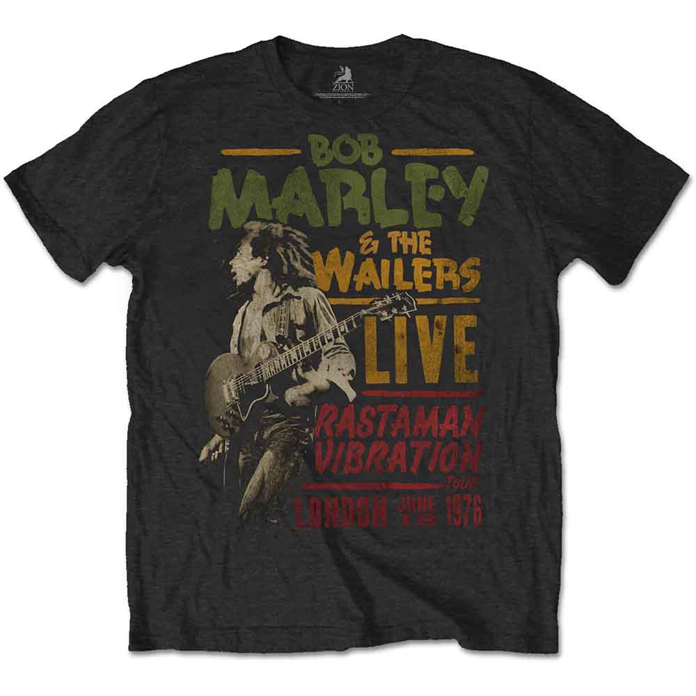 Een foto van een Bob Marley T-Shirt