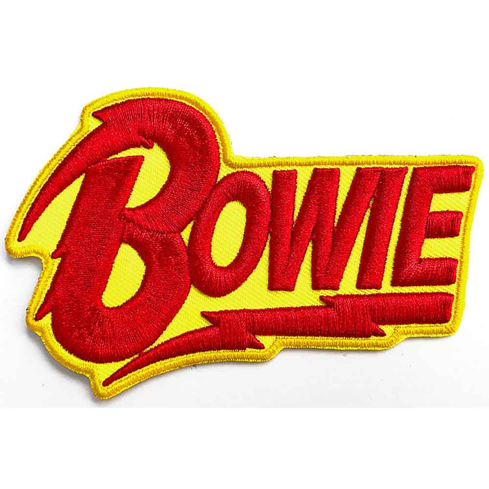 Een foto van een David Bowie Patch