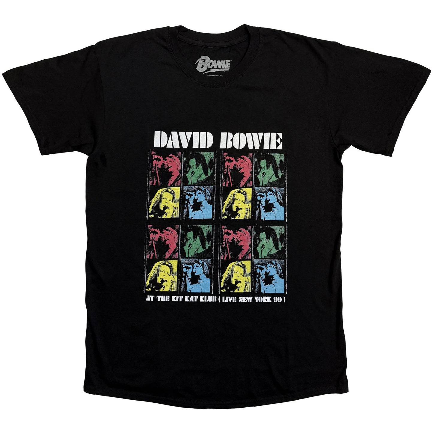 Een foto van een David Bowie T-Shirt