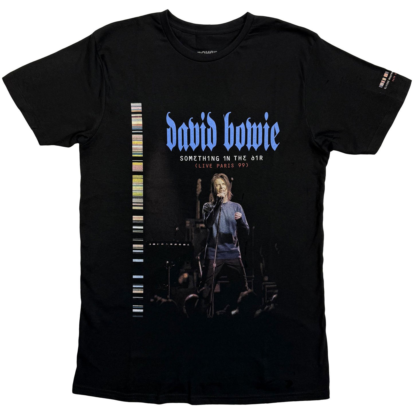 Een foto van een David Bowie T-Shirt