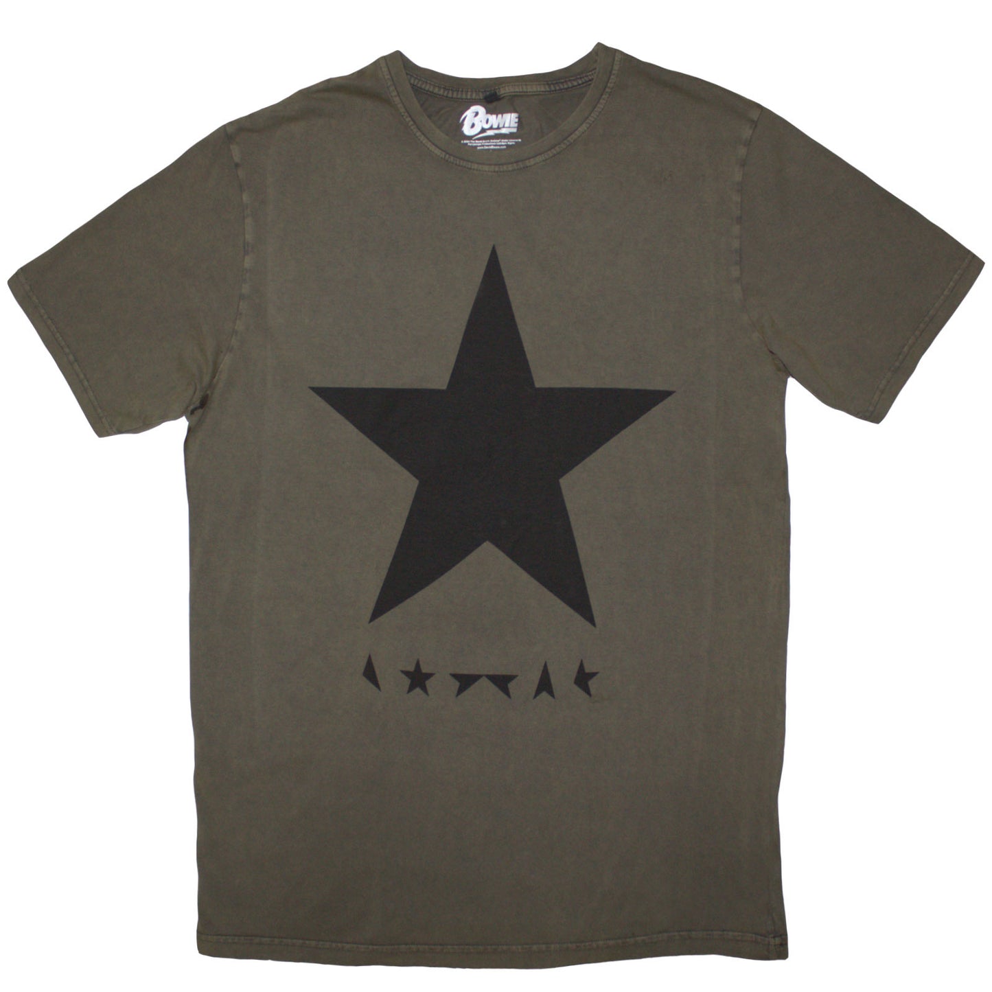 Een foto van een David Bowie T-Shirt