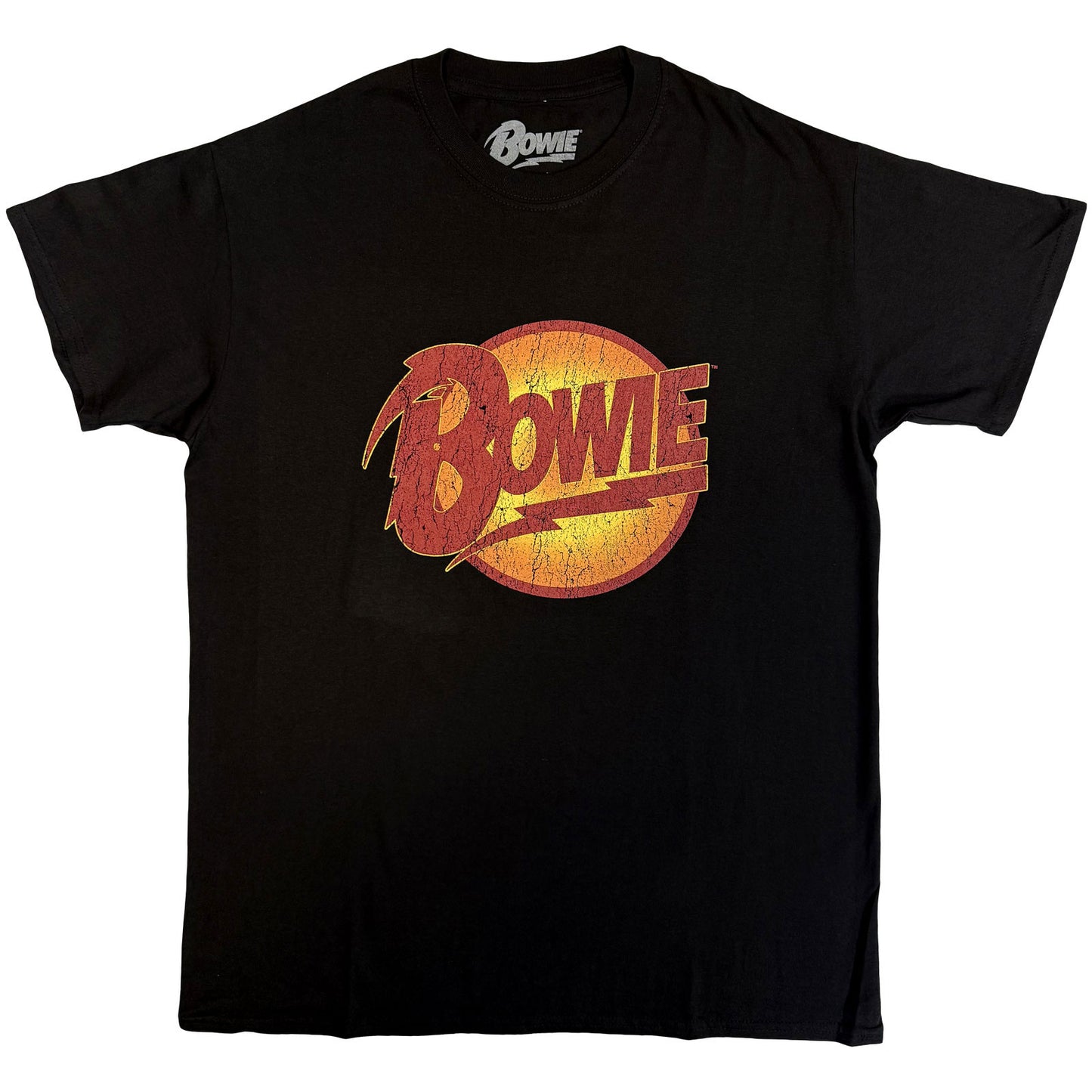 Een foto van een David Bowie T-Shirt
