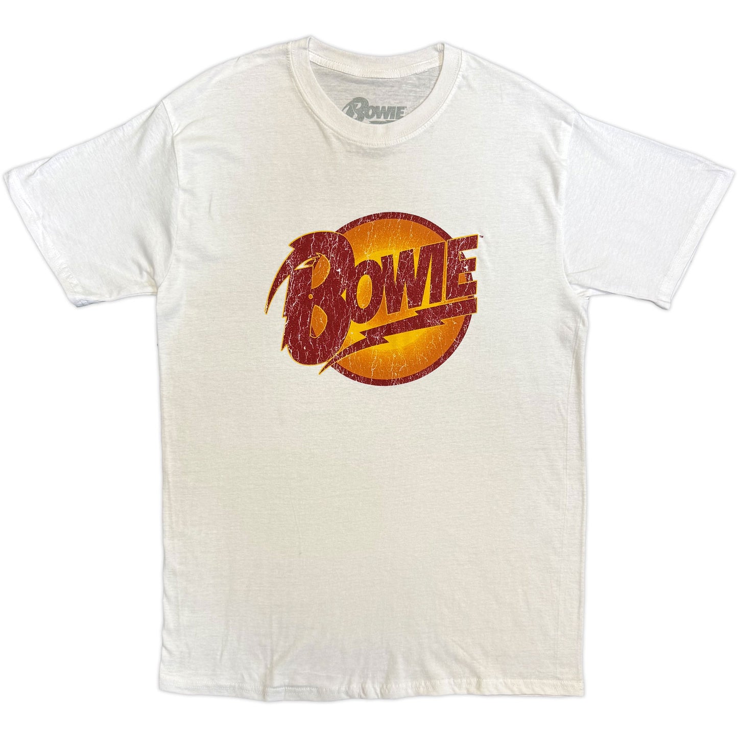 Een foto van een David Bowie T-Shirt