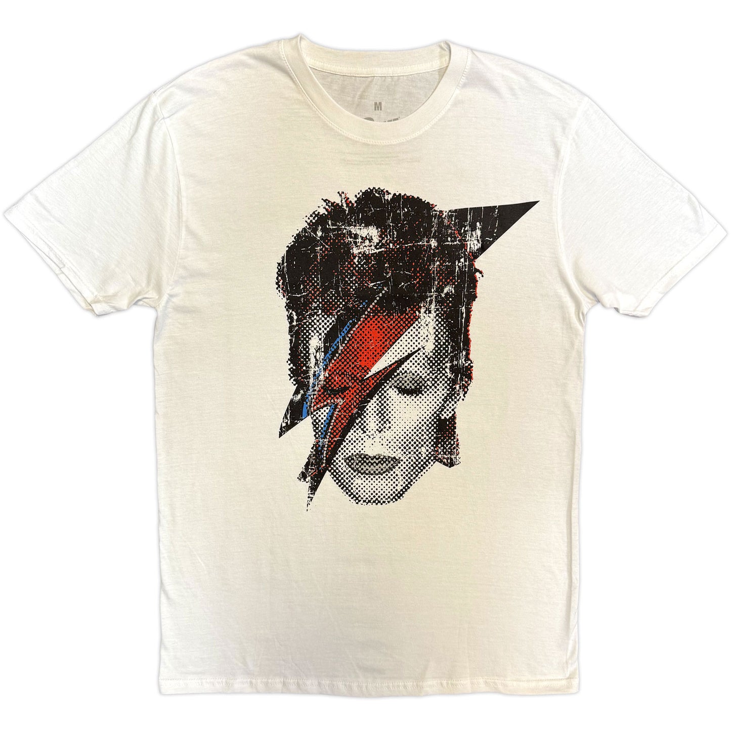 Een foto van een David Bowie T-Shirt