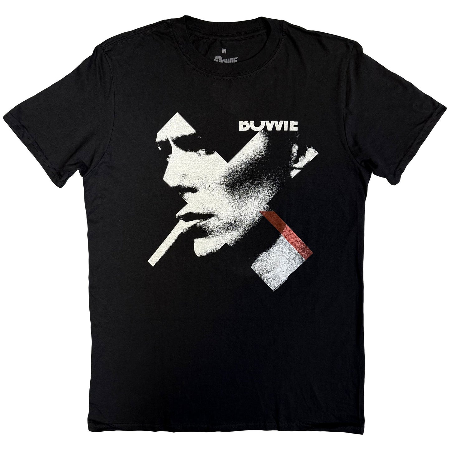 Een foto van een David Bowie T-Shirt
