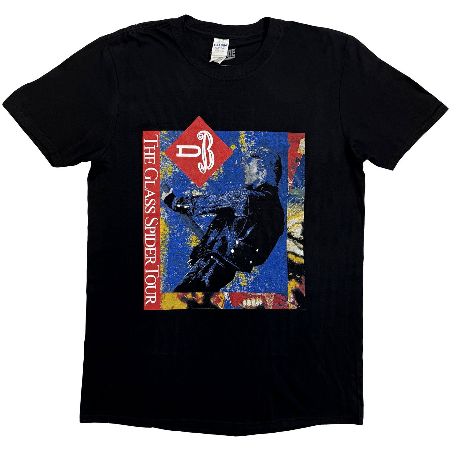 Een foto van een David Bowie T-Shirt