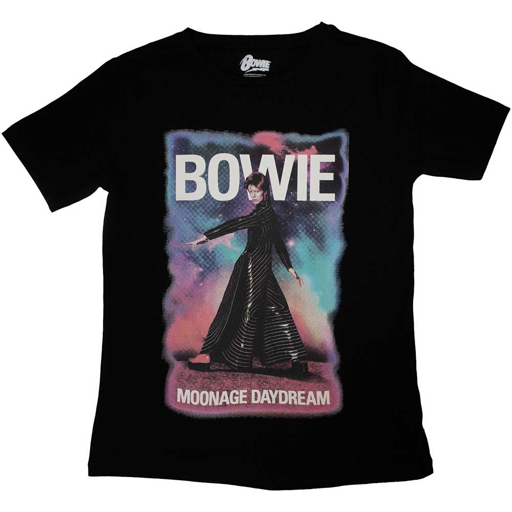 Een foto van een David Bowie T-Shirt