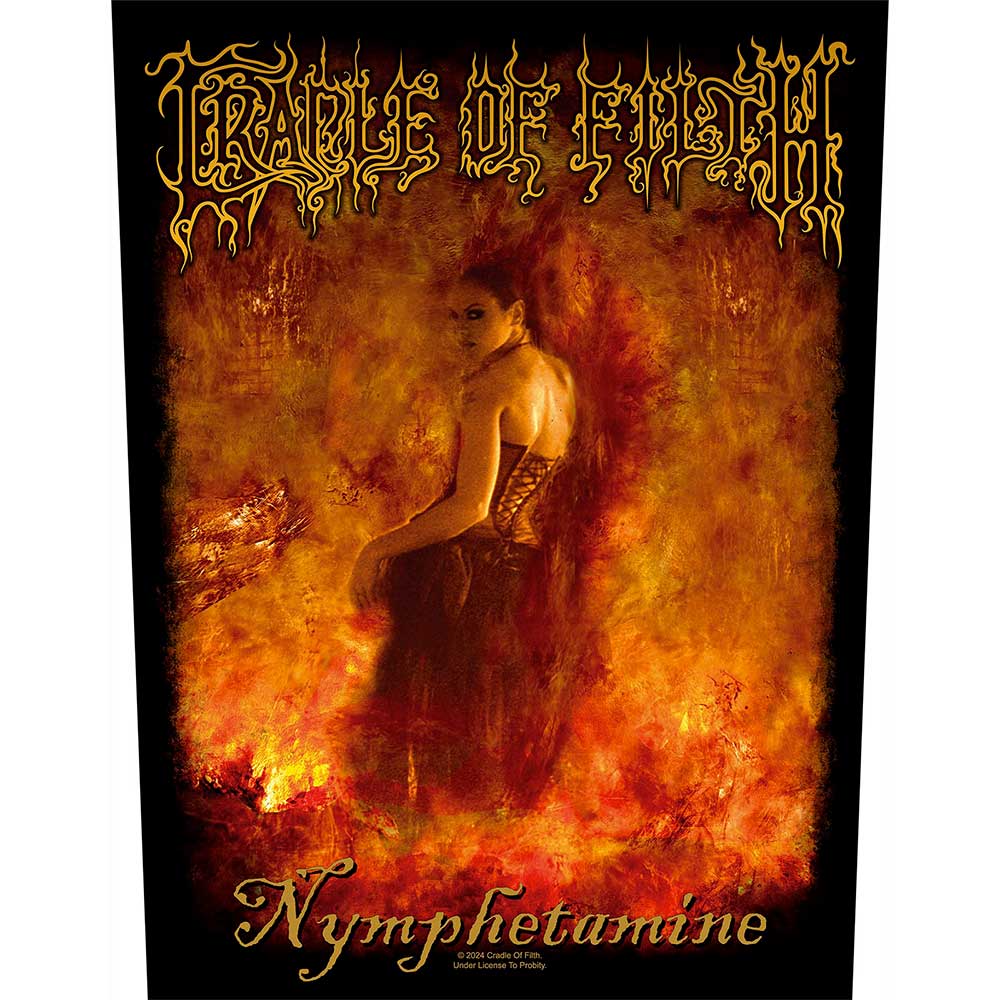 Een foto van een Cradle Of Filth Achter Patch