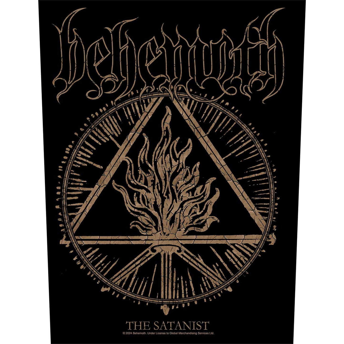 Een foto van een Behemoth Achter Patch