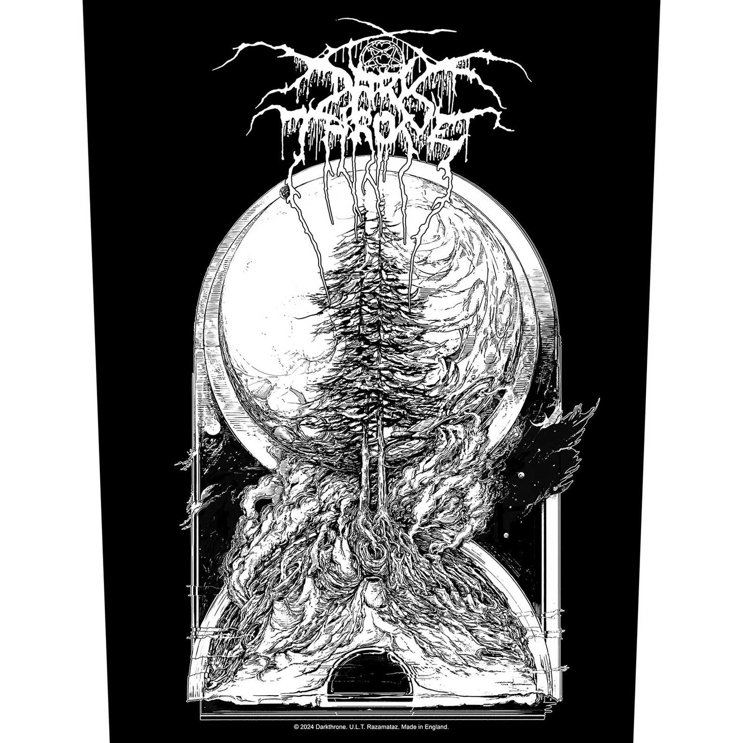 Een foto van een Darkthrone Achter Patch