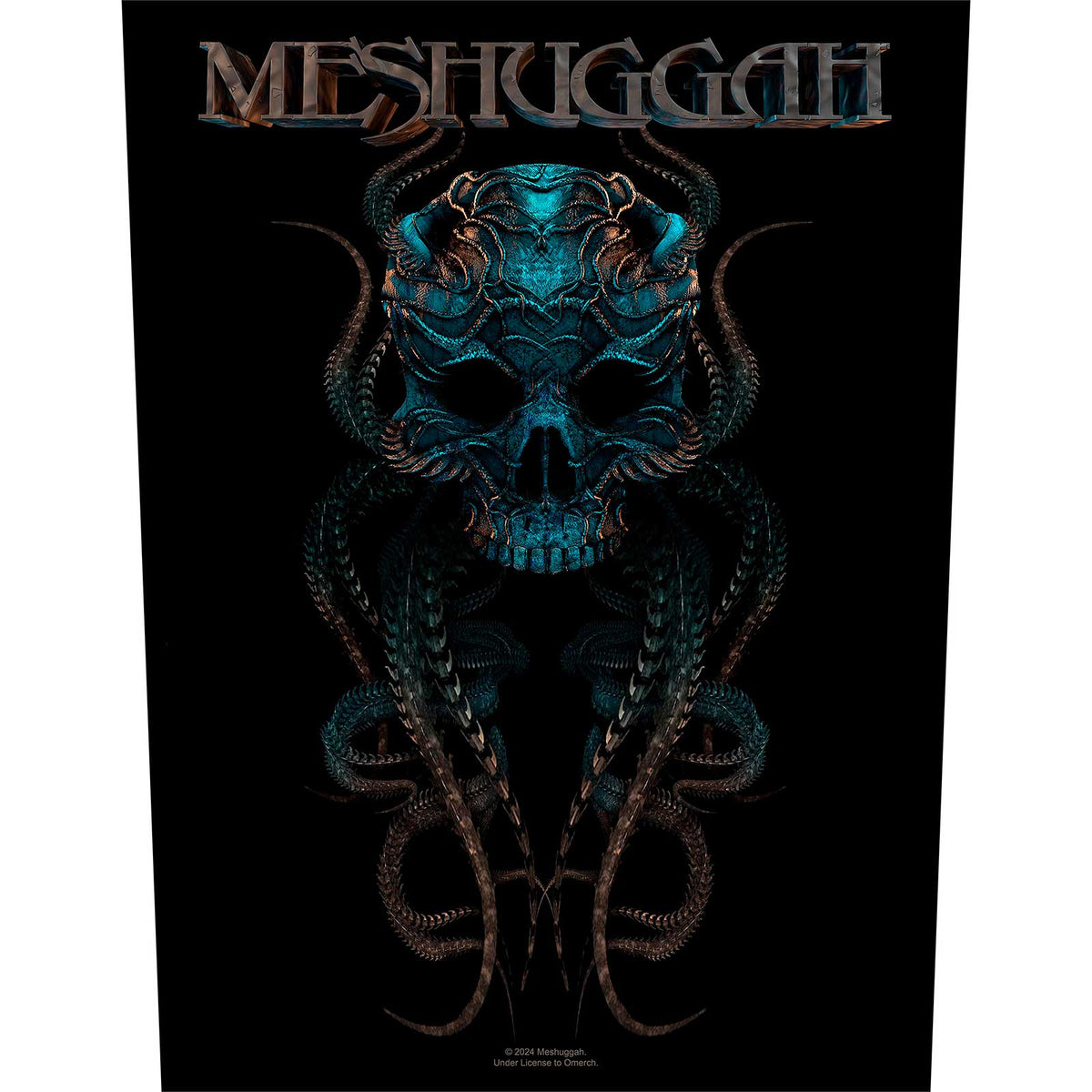 Een foto van een Meshuggah Achter Patch