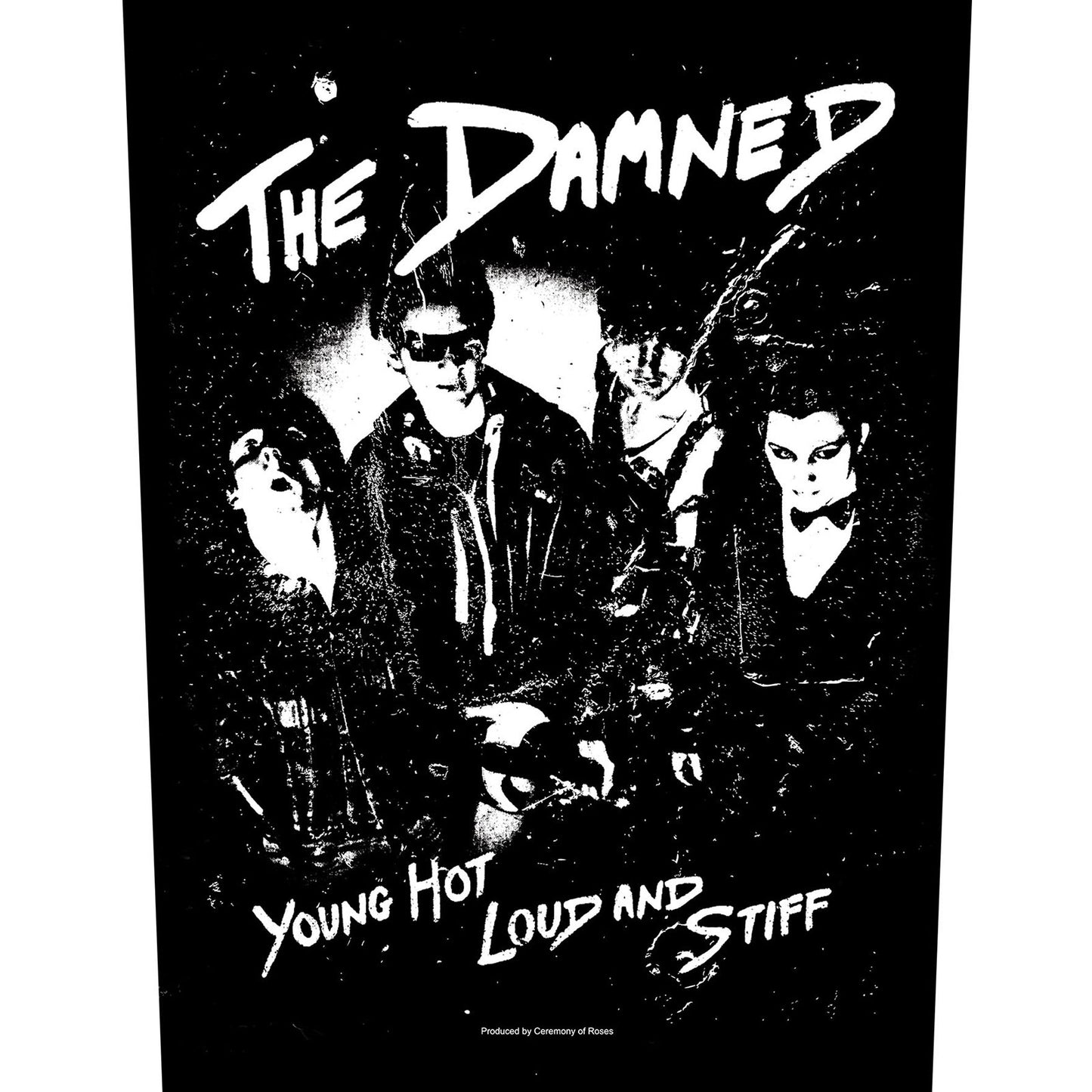 Een foto van een The Damned Patch