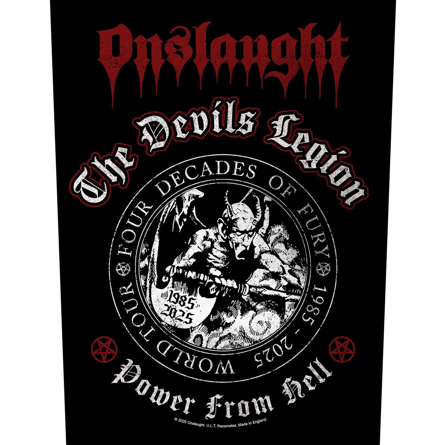 Een foto van een Onslaught Patch