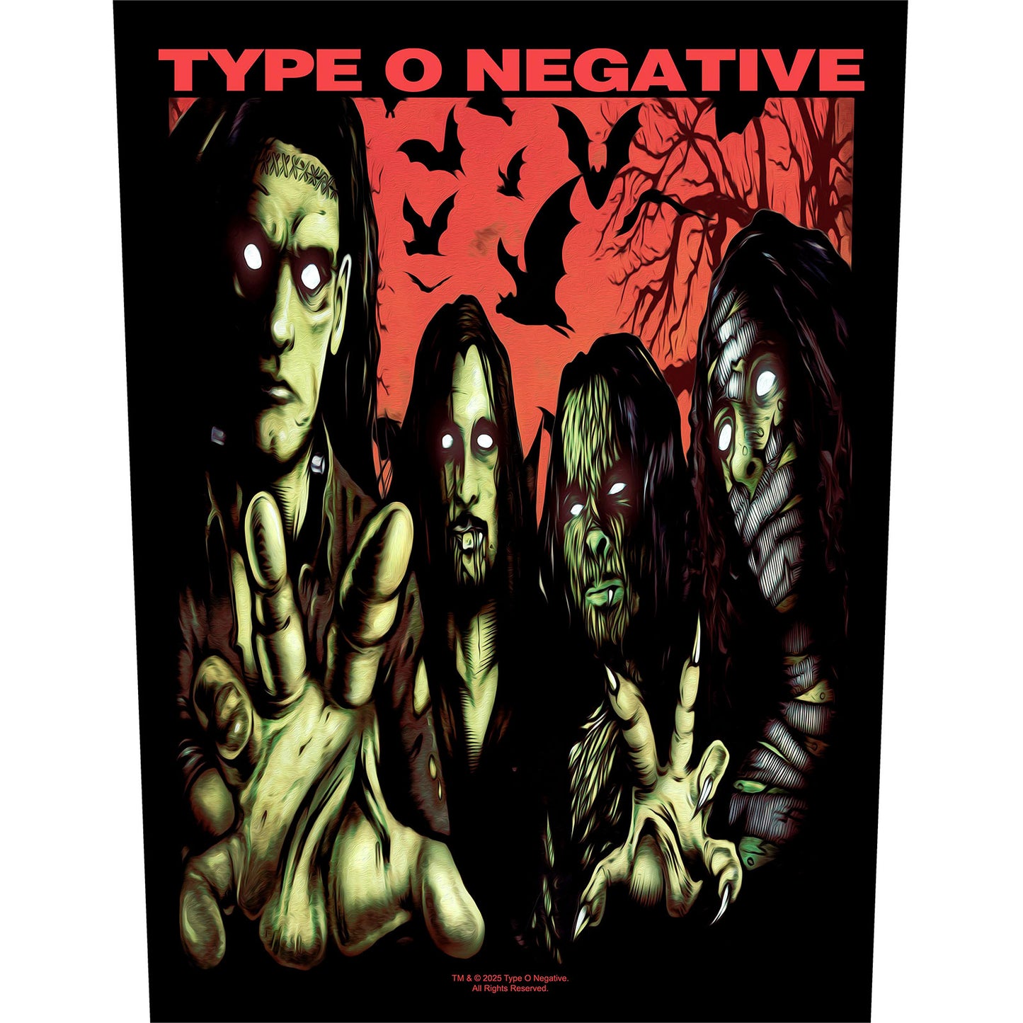 Een foto van een Type O Negative Patch