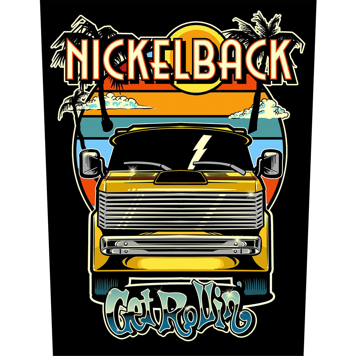 Een foto van een Nickelback Patch