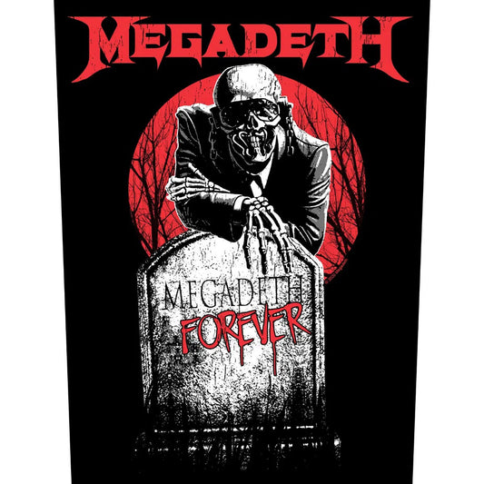 Een foto van een Megadeth Achterpatch