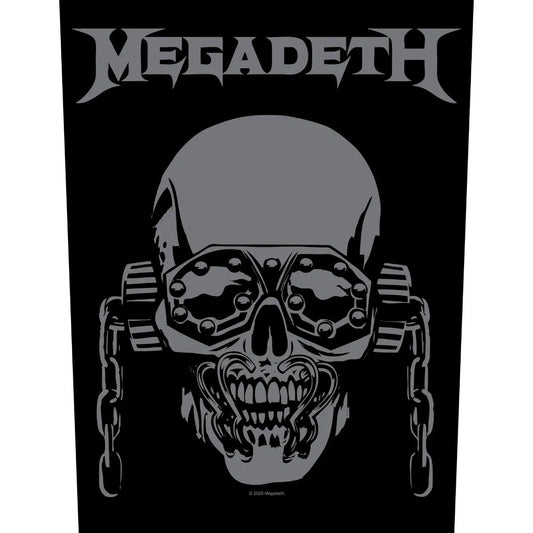 Een foto van een Megadeth Achterpatch