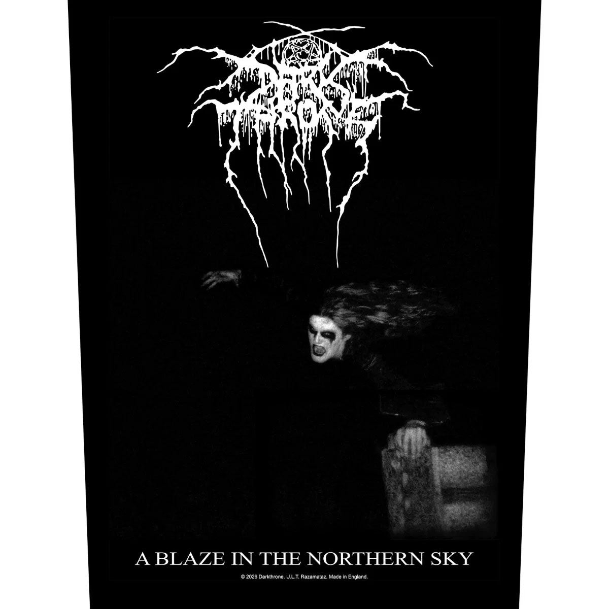 Een foto van een Darkthrone Patch