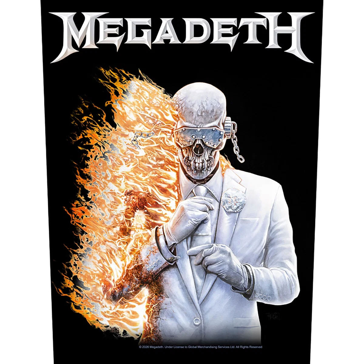 Een foto van een Megadeth Patch
