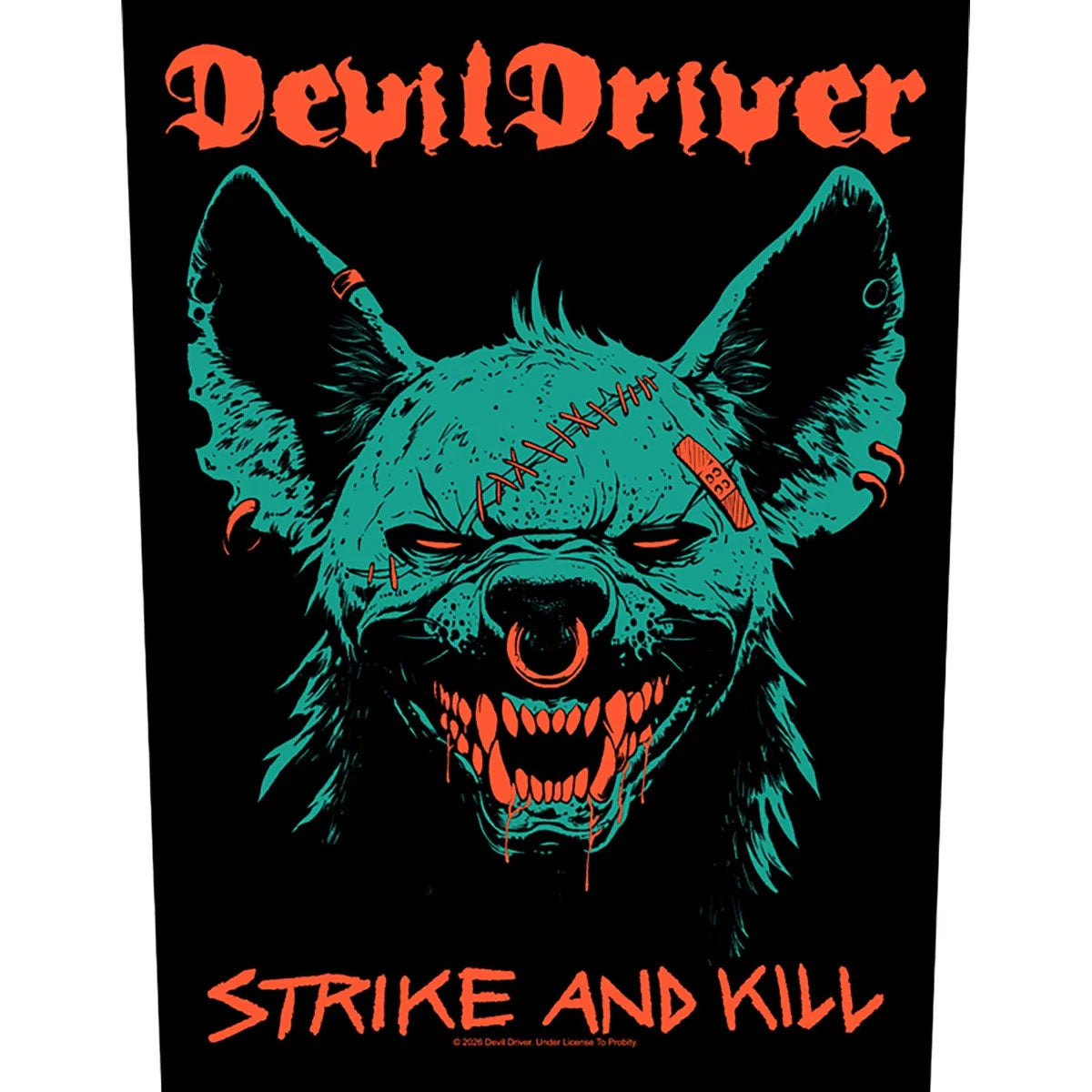 Een foto van een DevilDriver Patch