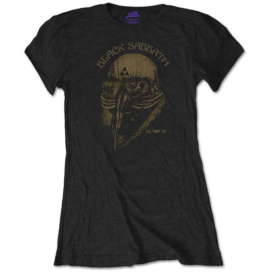 Black Sabbath Ladies T-Shirt: US Tour 1978 (Retail Pack) T-Shirt