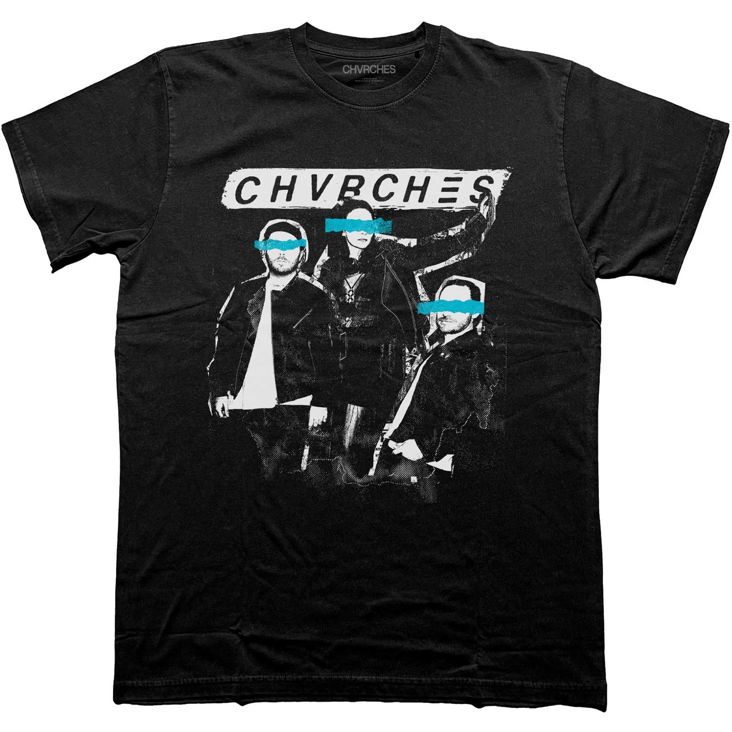Een foto van een Chvrches T-Shirt