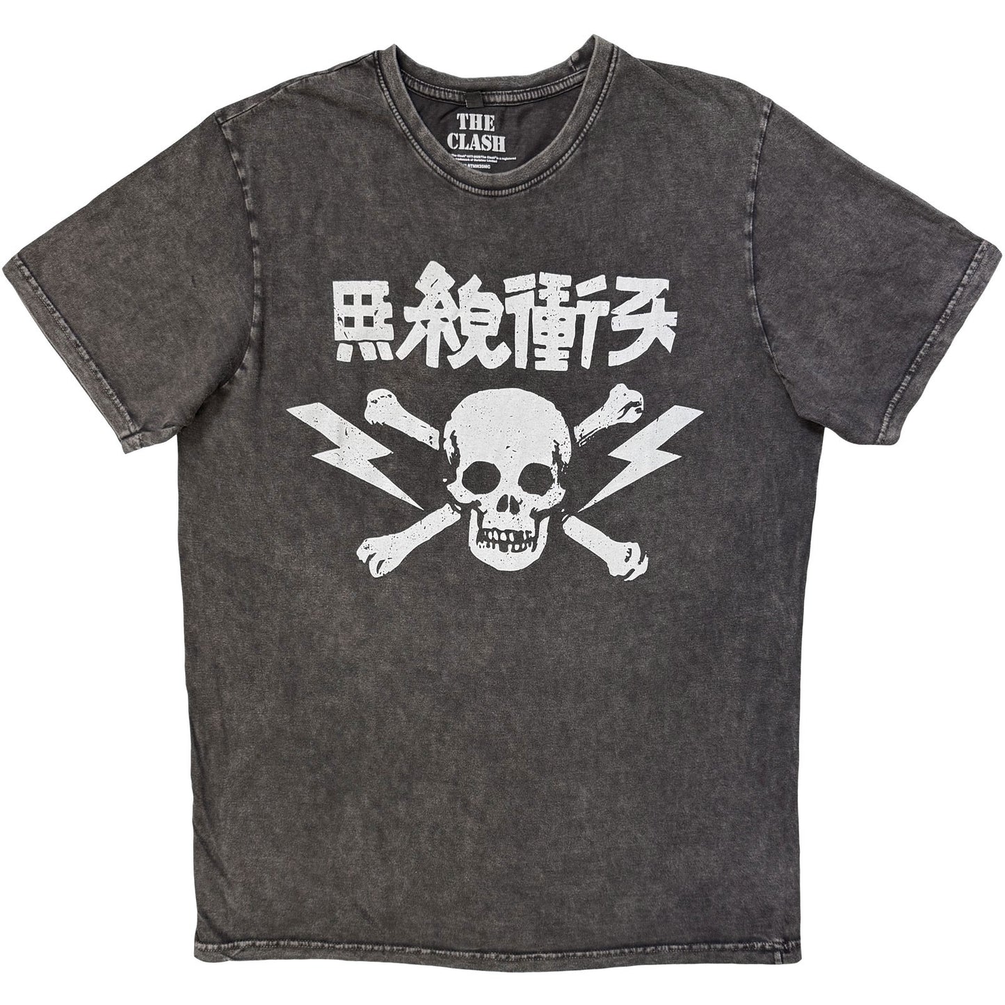 Een foto van een The Clash T-Shirt
