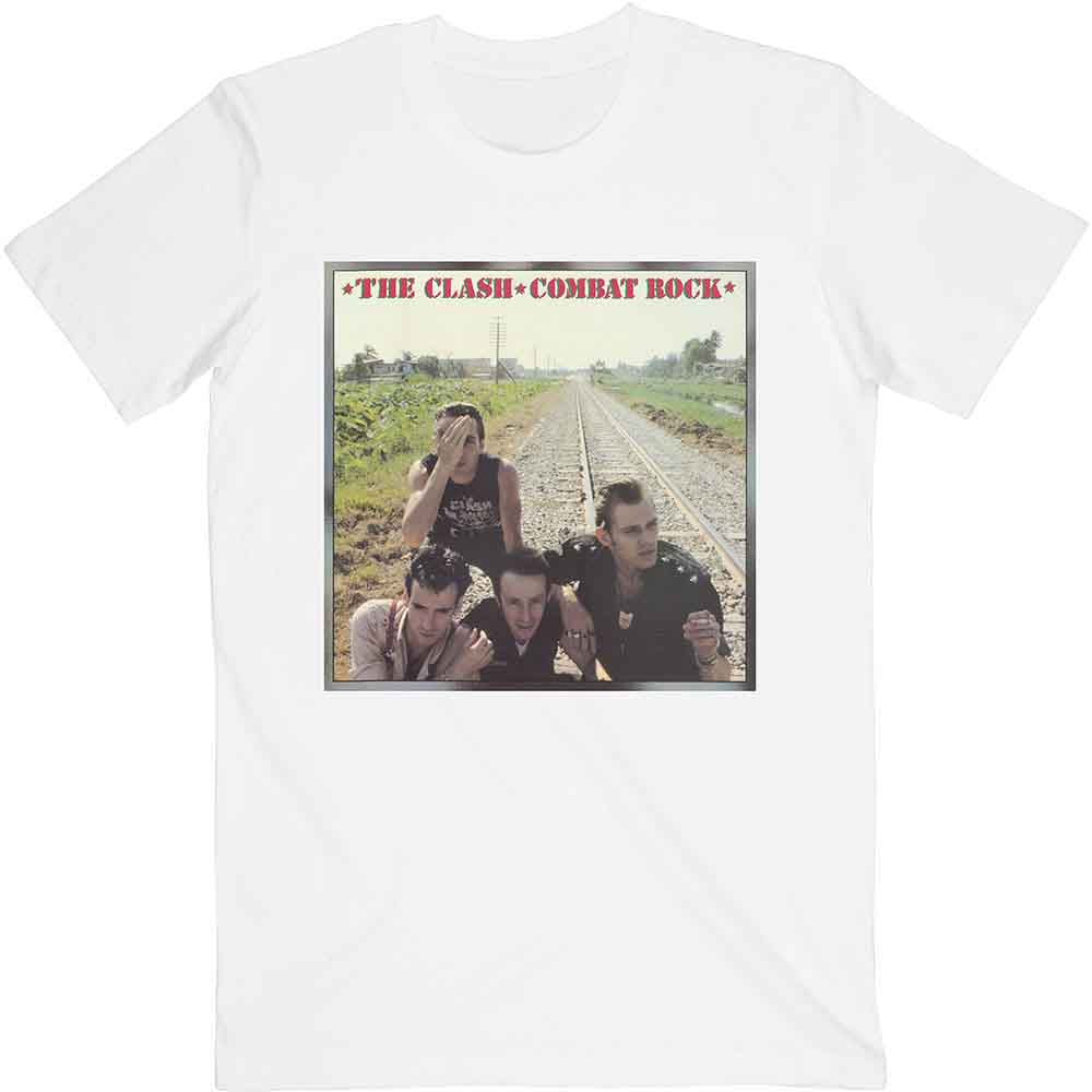 Een foto van een The Clash T-Shirt
