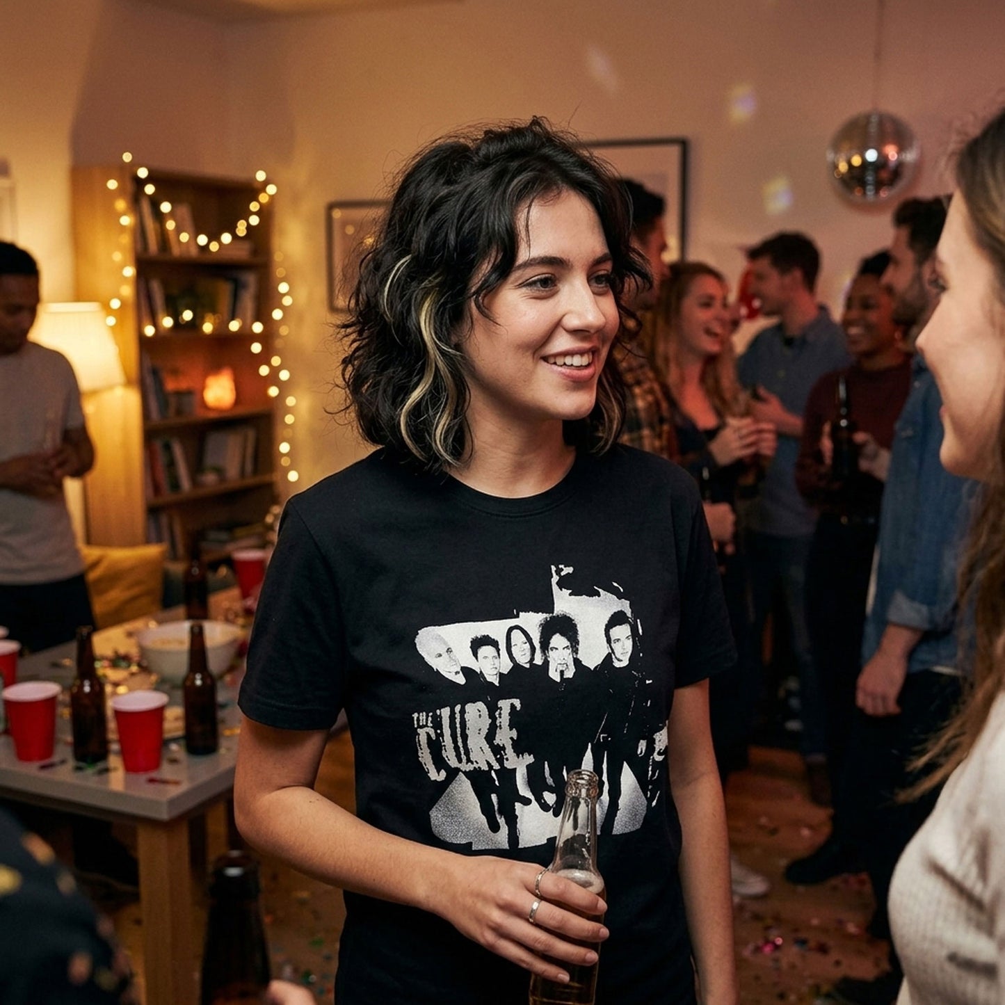 Een foto van een The Cure T-Shirt