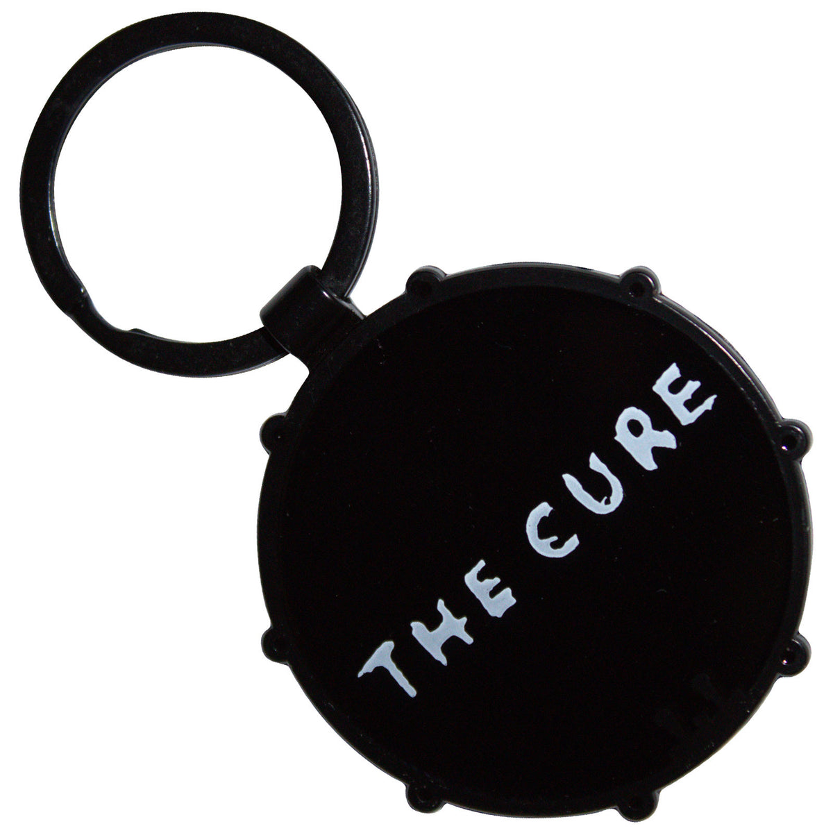 Een foto van een The Cure Sleutelhanger