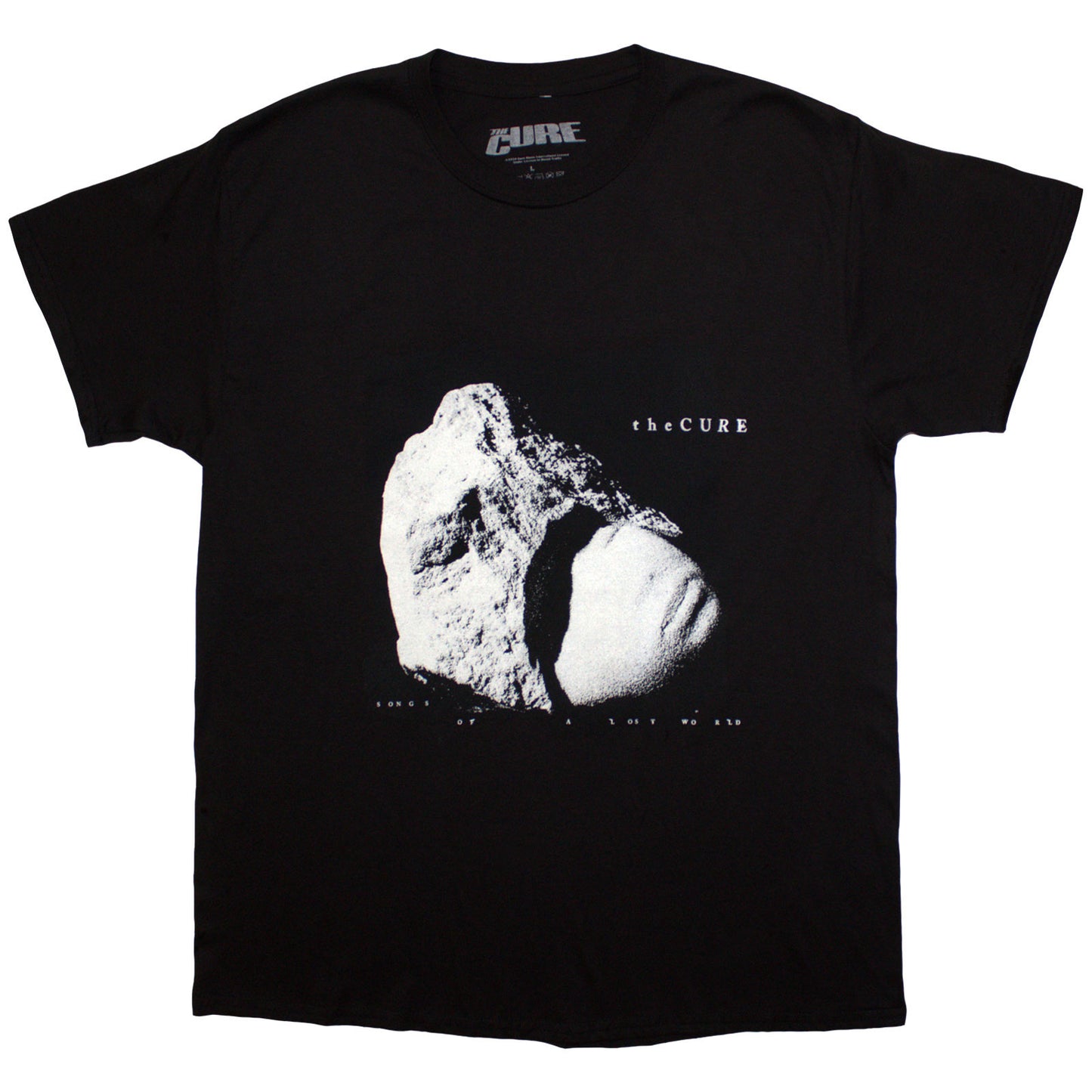 Een foto van een The Cure T-Shirt