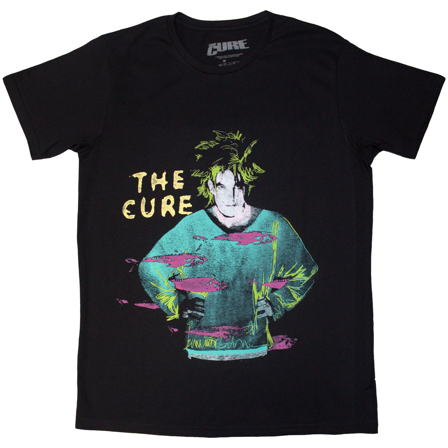 Een foto van een The Cure T-Shirt