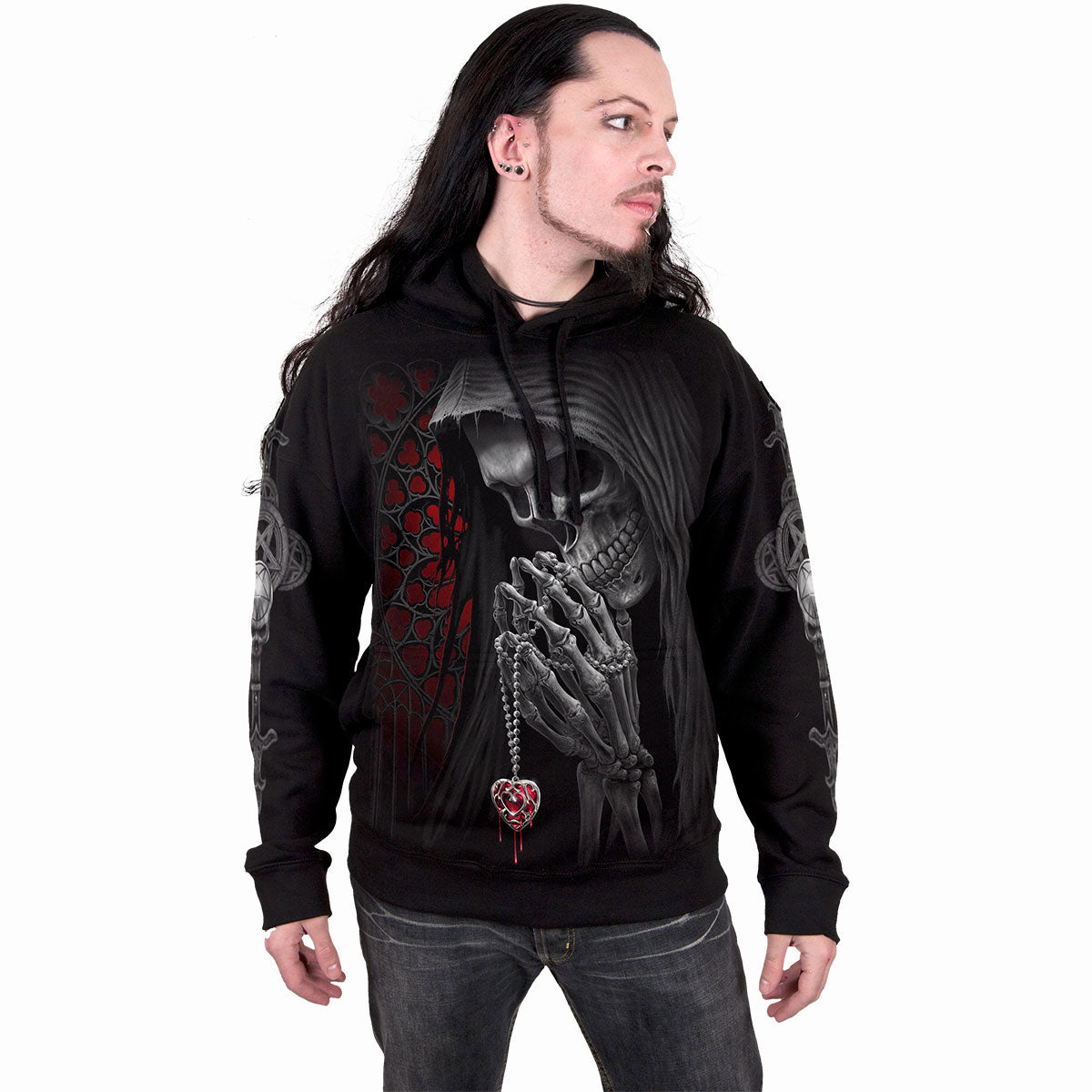 Een foto van een Spiral Hoodie