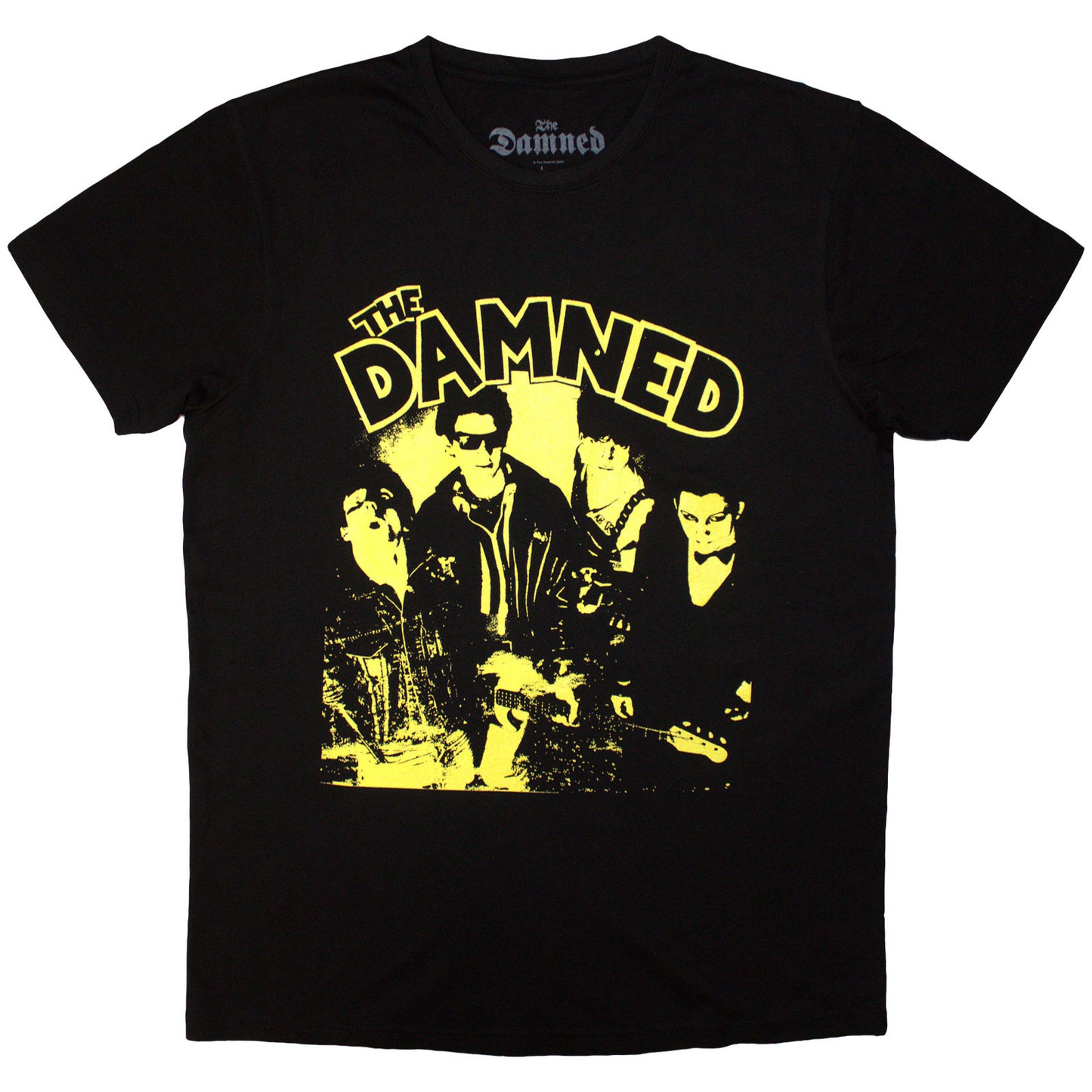 Een foto van een The Damned T-Shirt