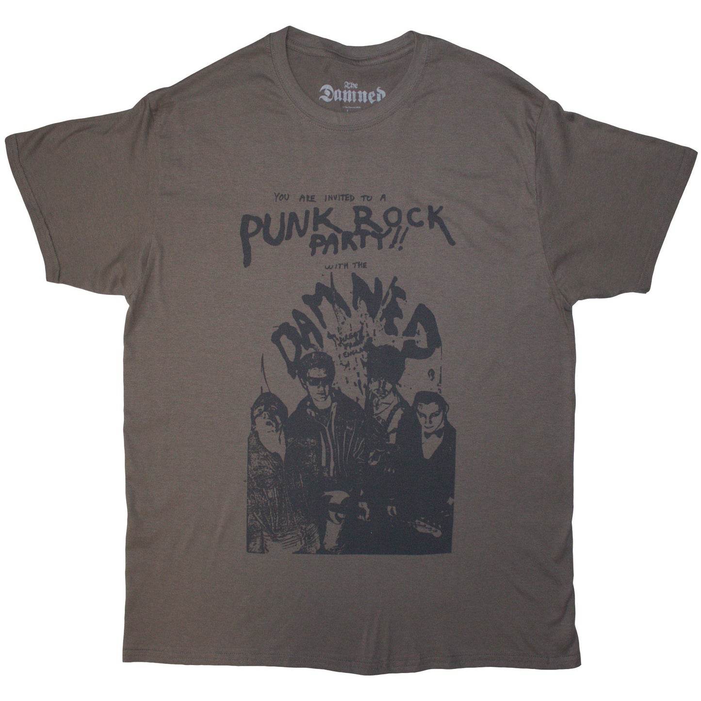Een foto van een The Damned T-Shirt