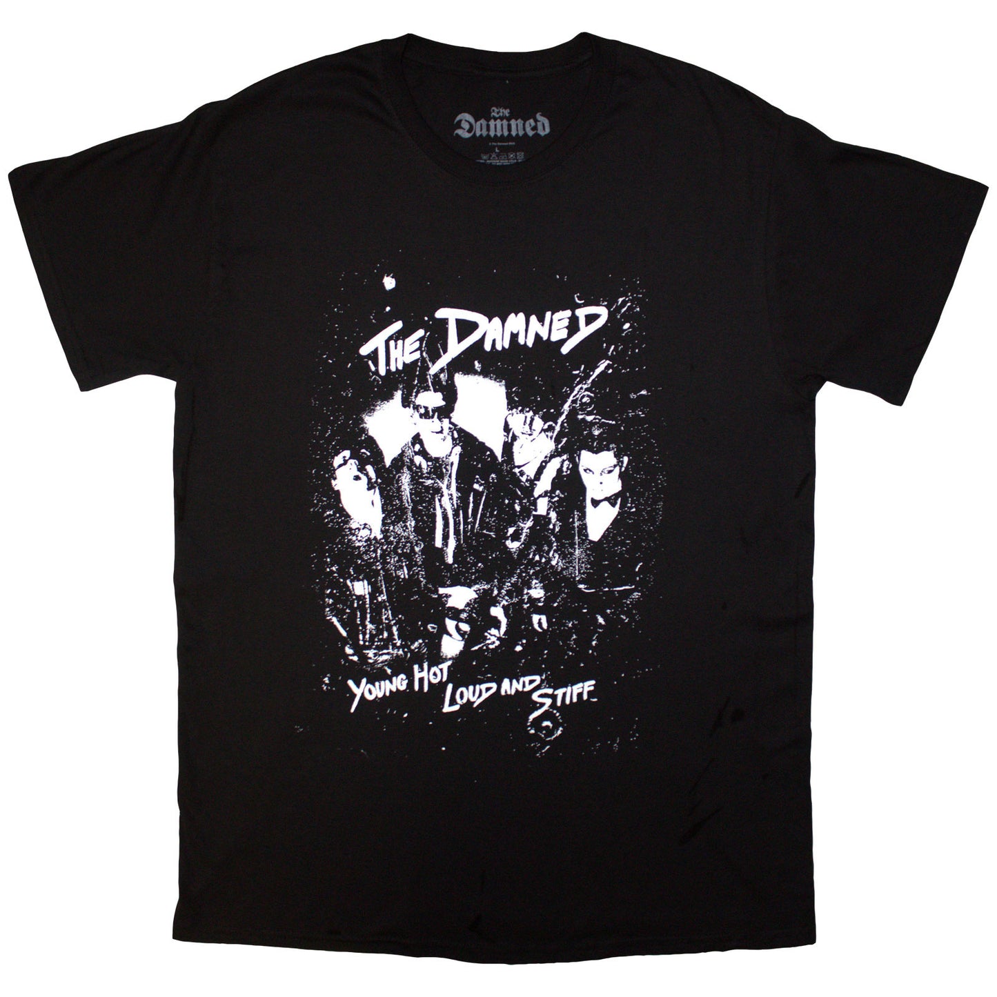 Een foto van een The Damned T-Shirt