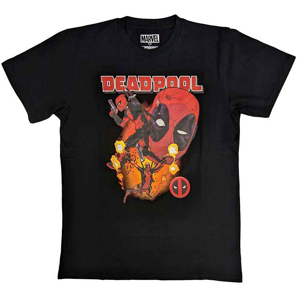 Een foto van een Marvel Comics T-Shirt