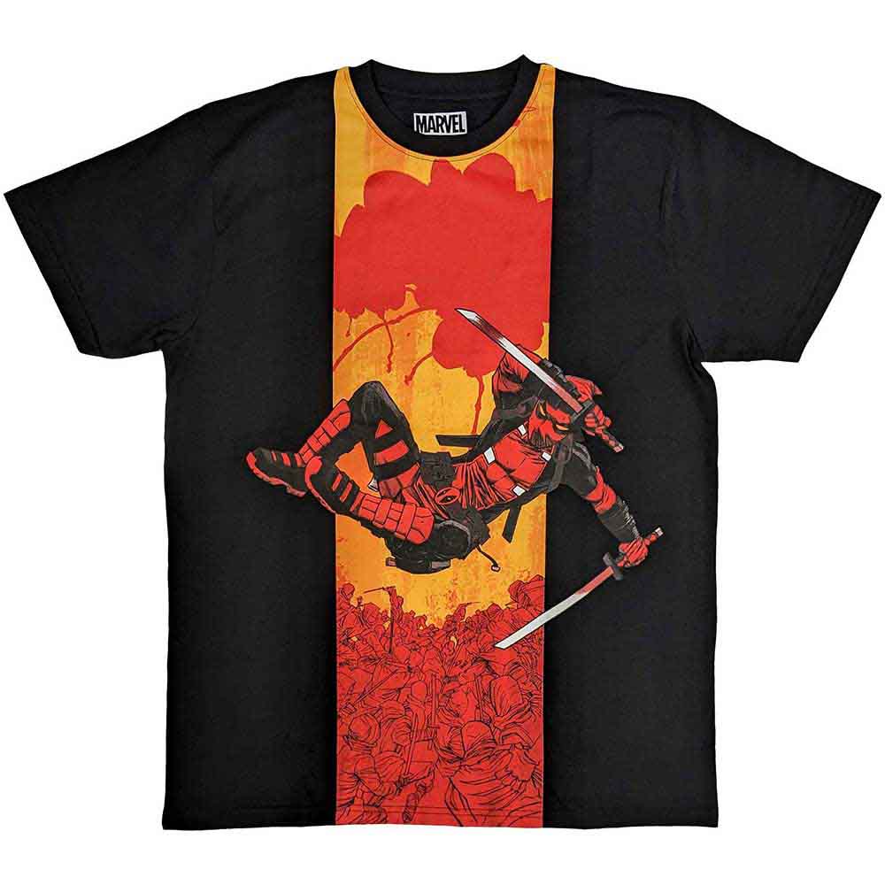 Een foto van een Marvel Comics T-Shirt