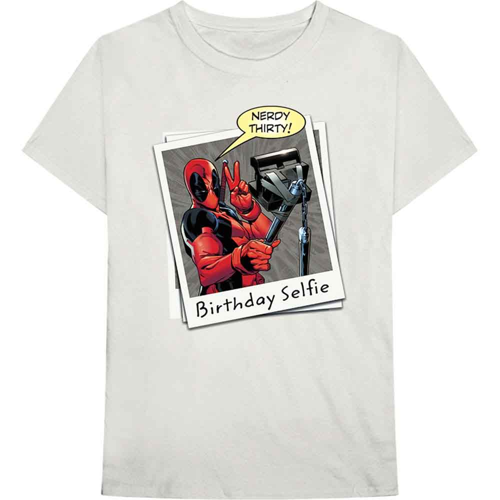 Een foto van een Marvel Comics T-Shirt