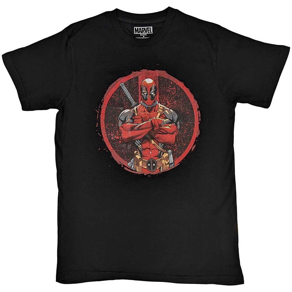 Een foto van een Marvel Comics T-Shirt