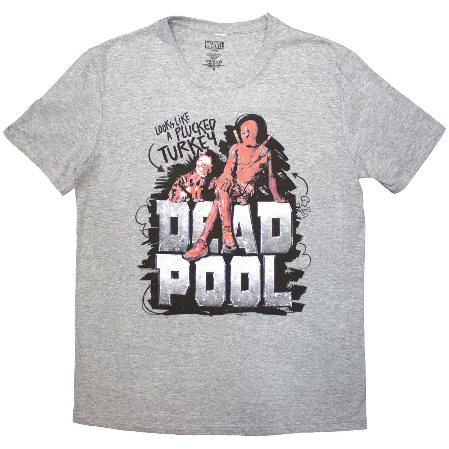 Een foto van een Marvel Comics T-Shirt