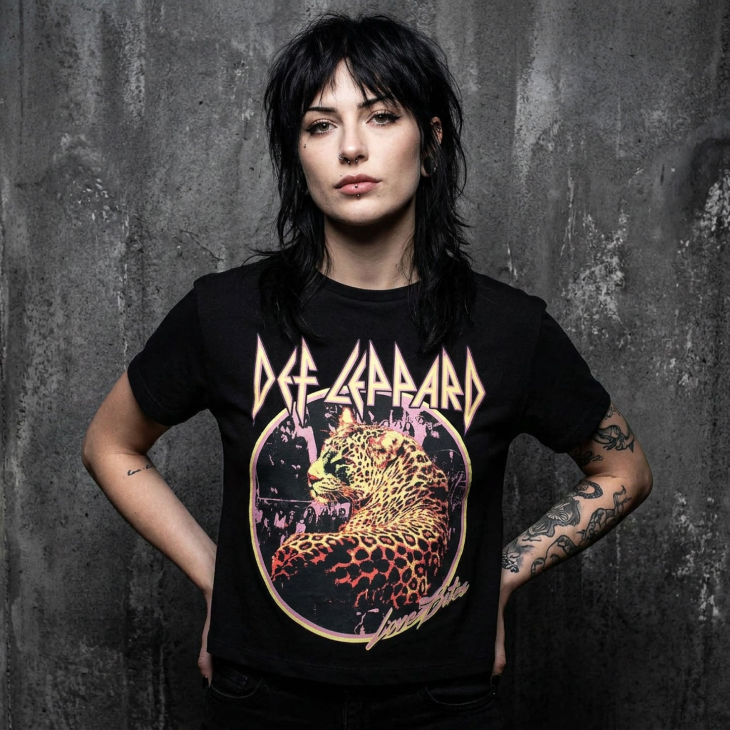 Een foto van een Def Leppard T-Shirt