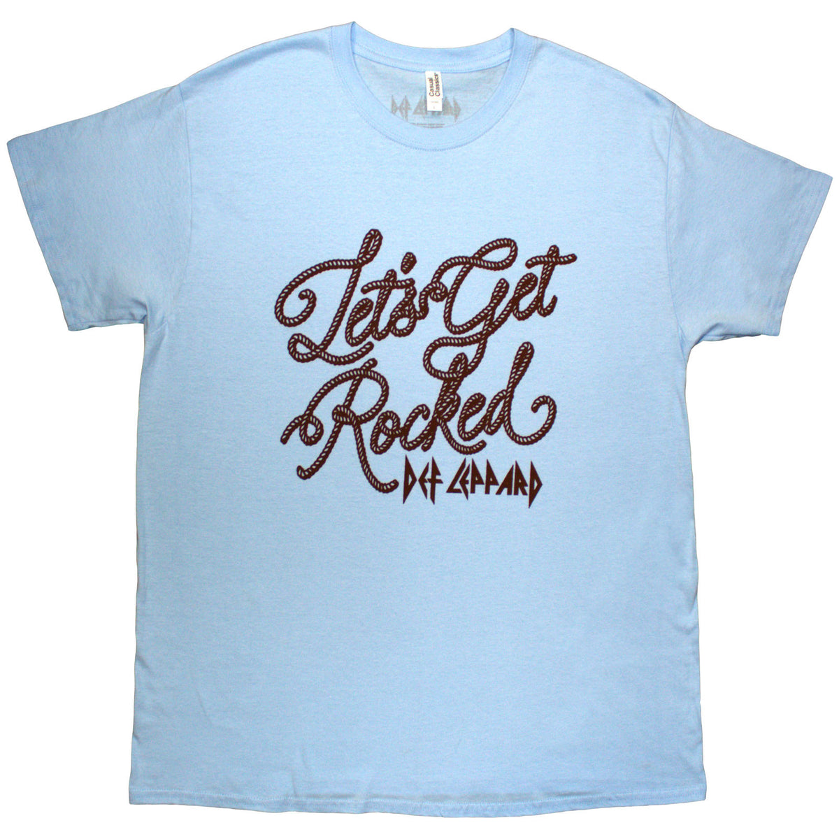 Een foto van een Def Leppard T-Shirt