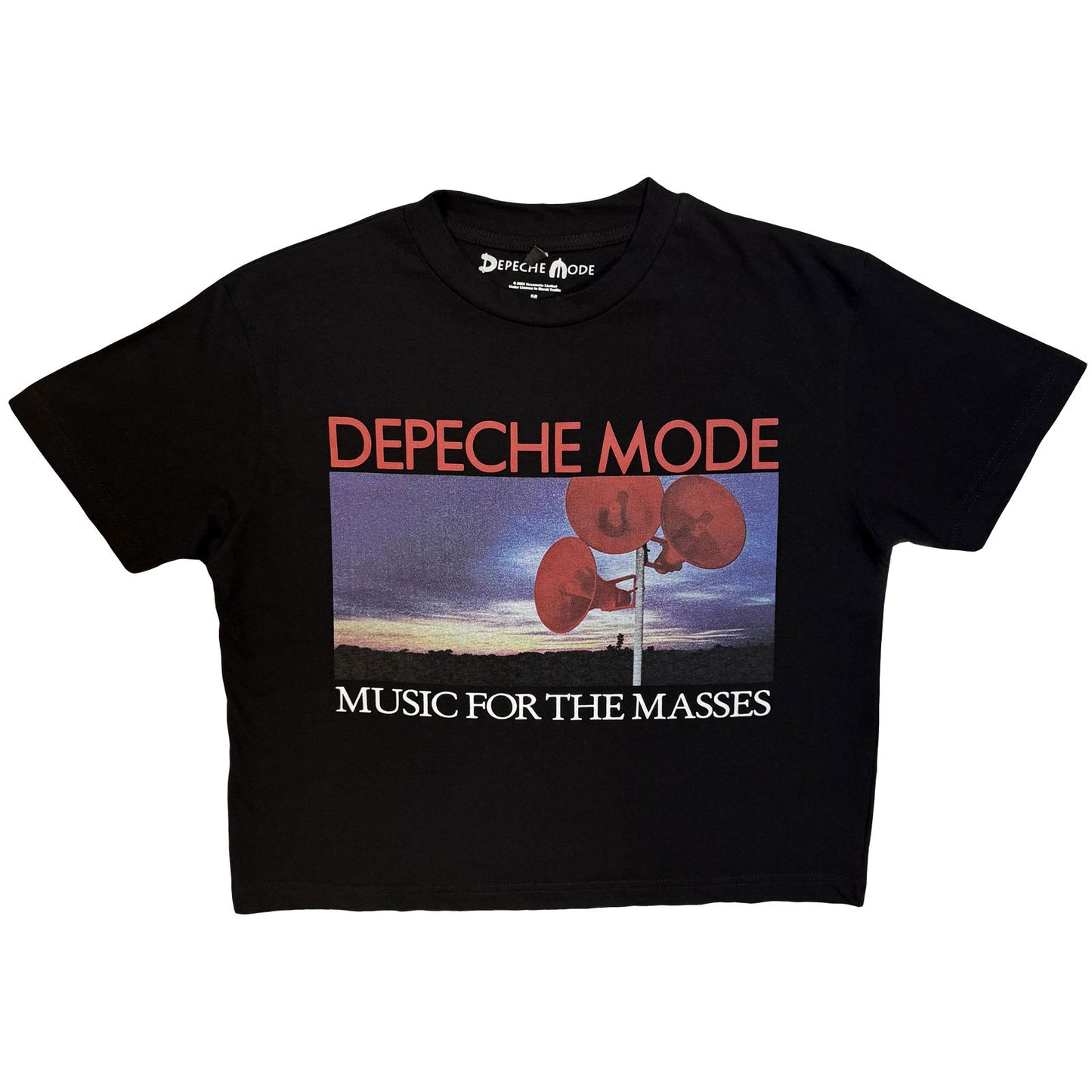 Een foto van een Depeche Mode T-Shirt