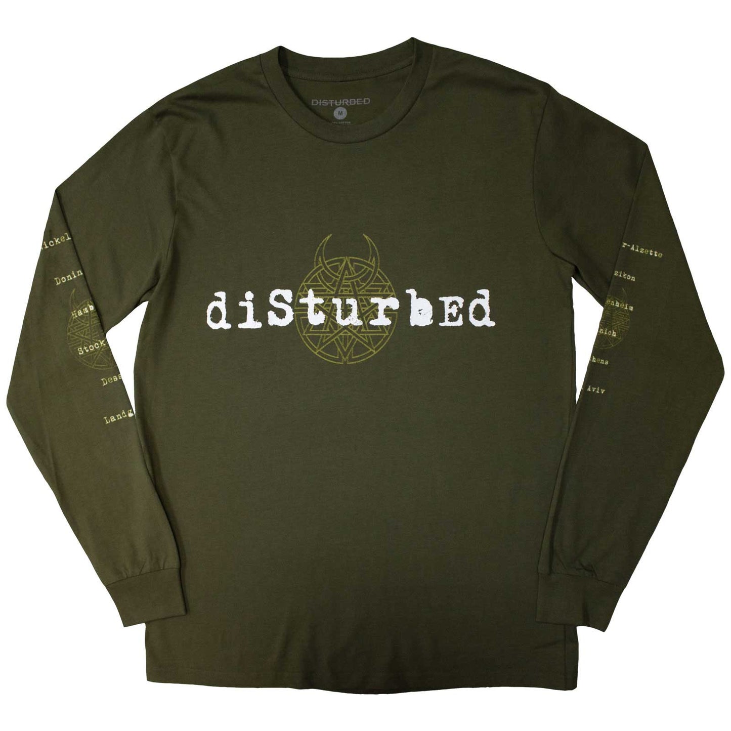 Een foto van een Disturbed T-Shirt