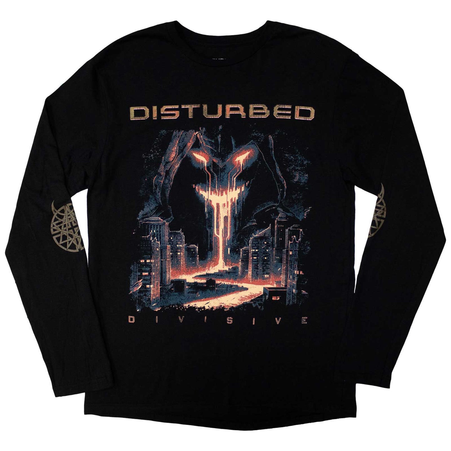 Een foto van een Disturbed T-Shirt
