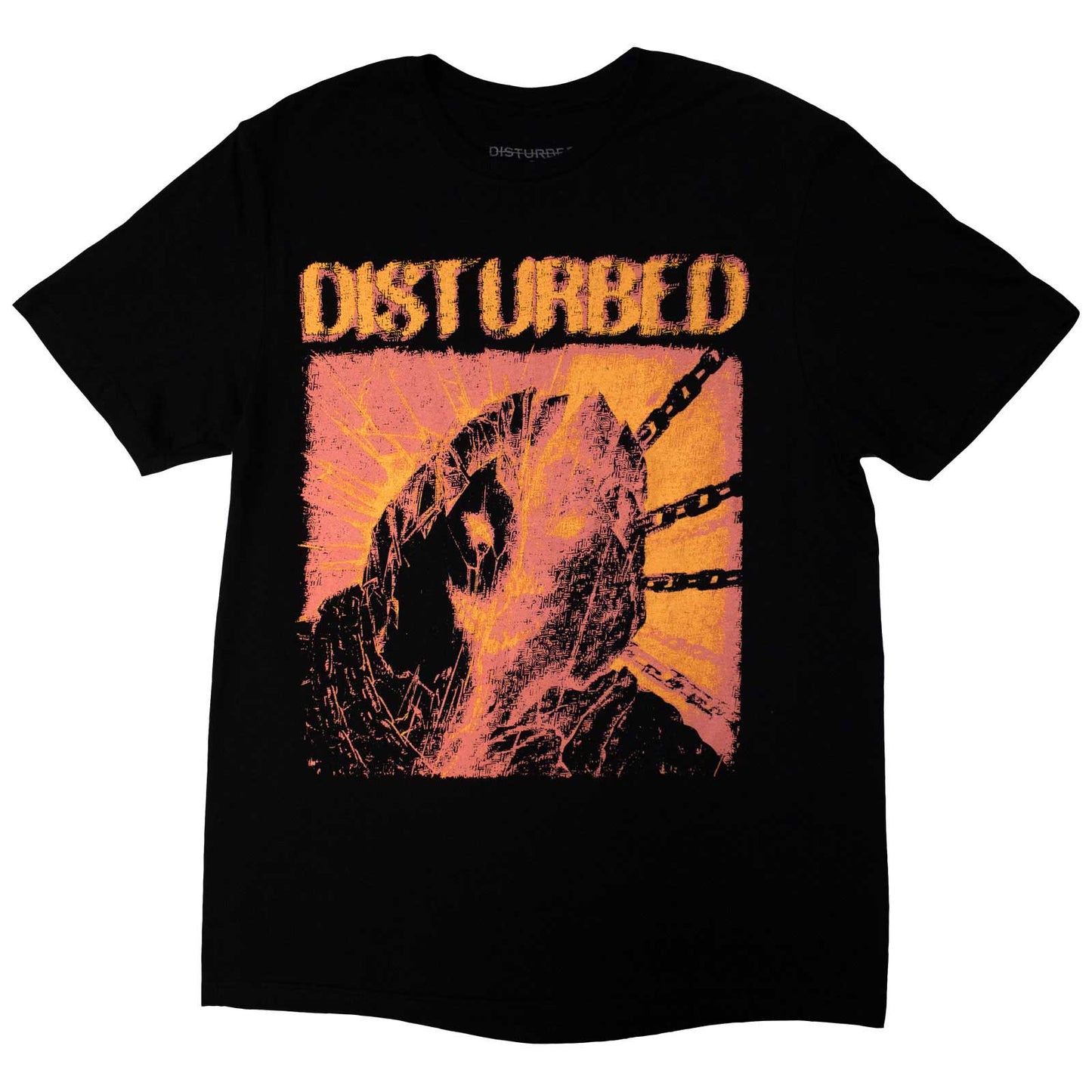 Een foto van een Disturbed T-Shirt