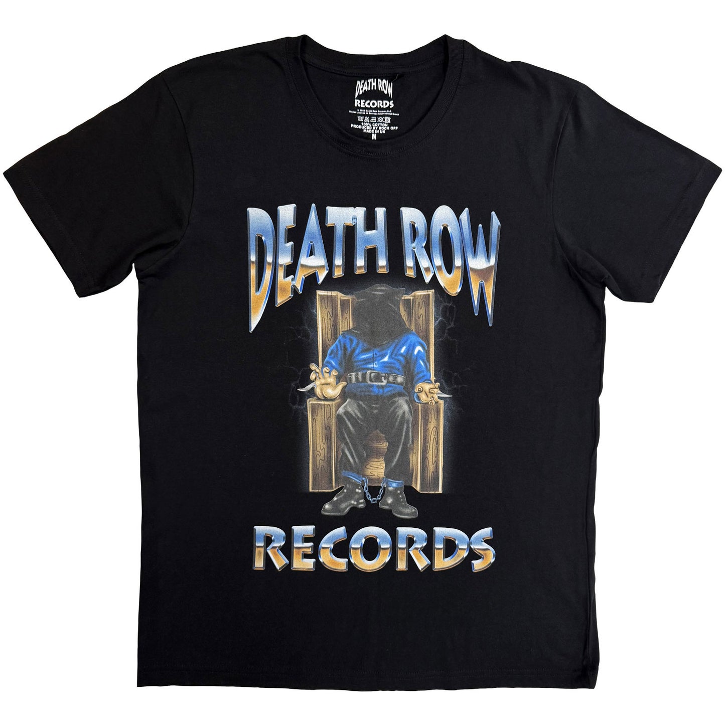 Een foto van een Death Row Records T-Shirt