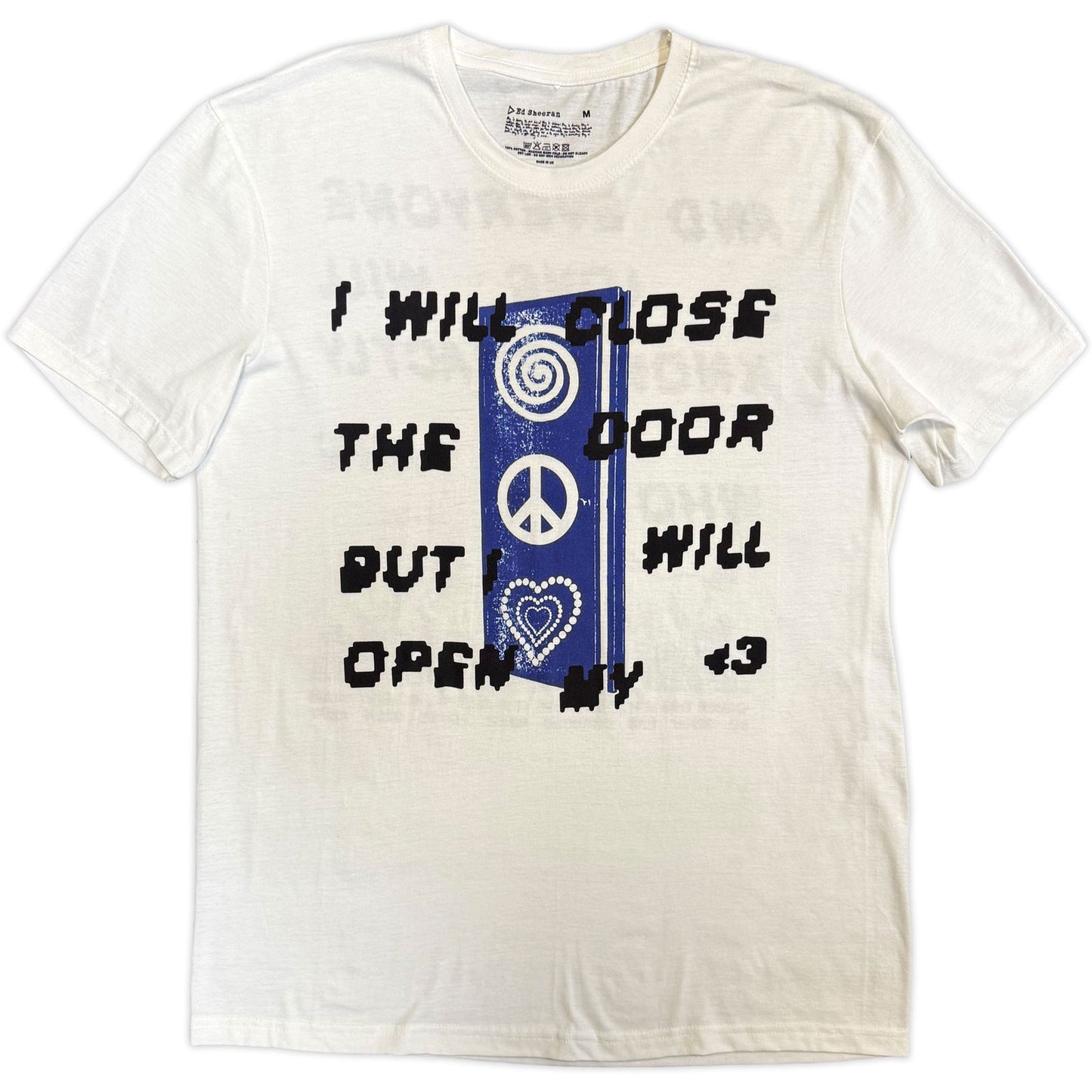 Een foto van een Ed Sheeran T-Shirt
