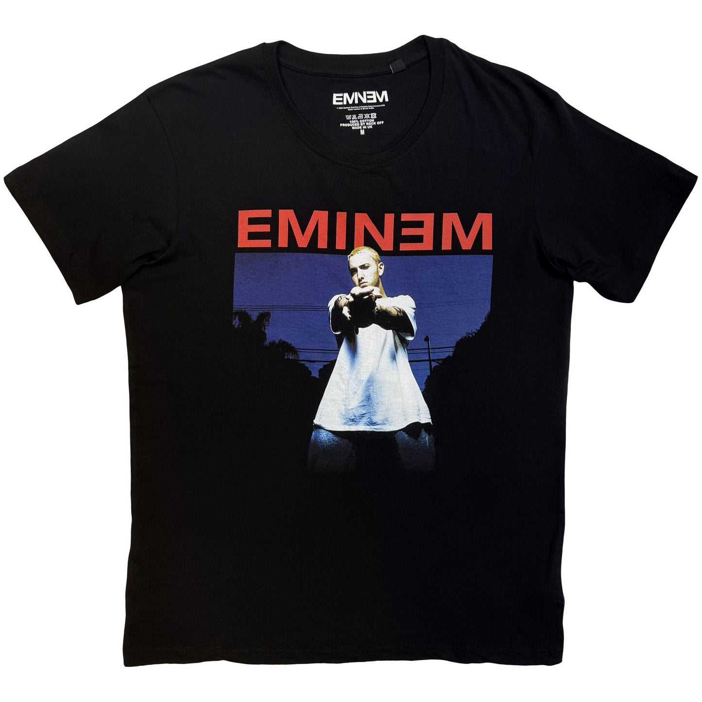 Een foto van een Eminem T-Shirt